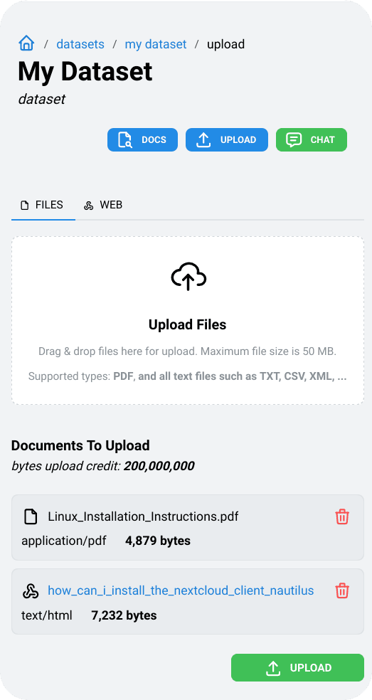 ChattyDocs: AI assistant for your documents