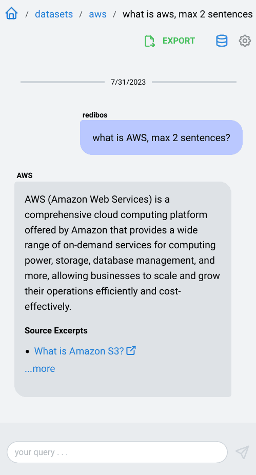use ai assistant to chat with documents
