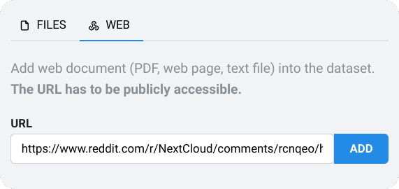 upload data from a website